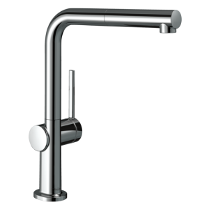 kuhnenski smesitel hansgrohe M54 H270 pull out 1