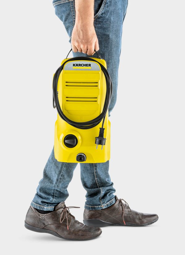 Водоструйка Karcher K 2 COMPACT ,изключително компактна, лесна за пренасяне и прибиране , 1.673-500.0