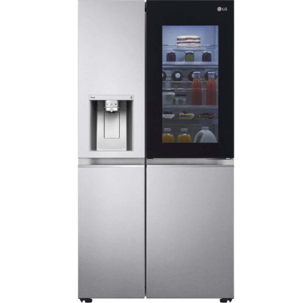 Хладилник LG GSXV90BSDE Side-by-Side, в 179 см, Craft Ice Maker, InstaView, UVnano, Total NoFrost