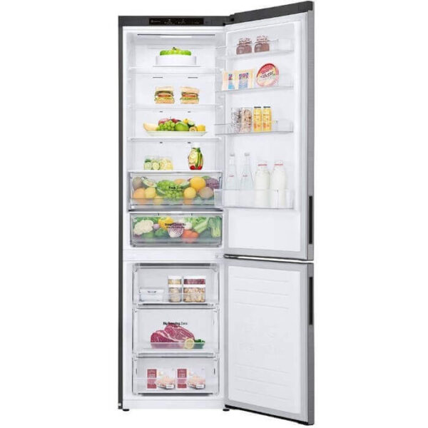 Хладилник LG GBP62PZNCC1, 203см, 384л, NoFrost , Multi-Airflow, LINEARCooling