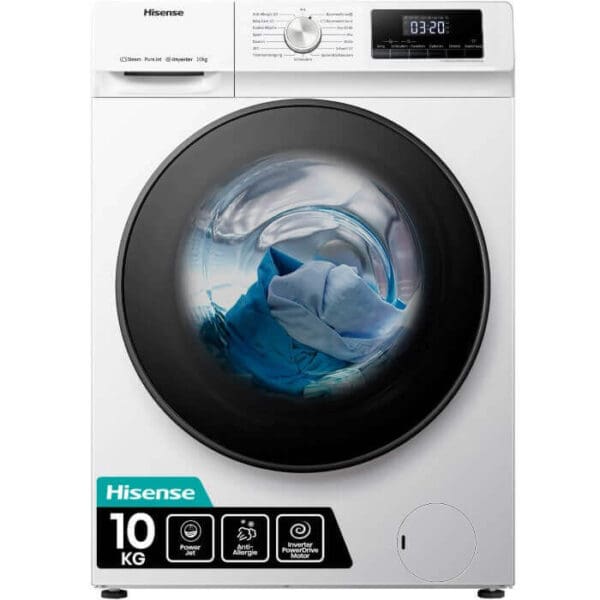 Пералня Hisense WFQA1014EVJM, 10КГ, 1400 об/мин, SteamTech