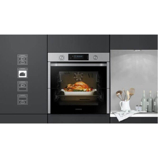 Фурна Samsung NV75N5671RS Dual Cook Flex, за вграждане, 75л