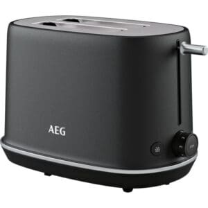 Тостер AEG T7-1-6BP Gourmet 7, за 2 филийки, приставка за хлебчета, размразяване