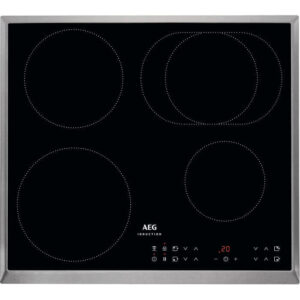 Индукционен котлон AEG IKS6431AXB, 7350 W, 60см, Hob2Hood, PowerBoost